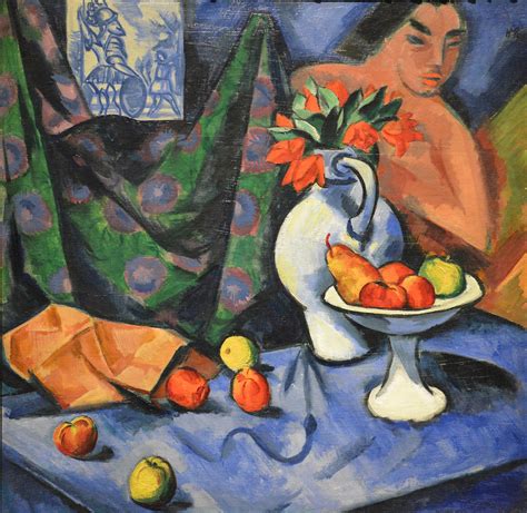 Still Life With Nude Tile And Fruit 1913 Max Pechstein Flickr