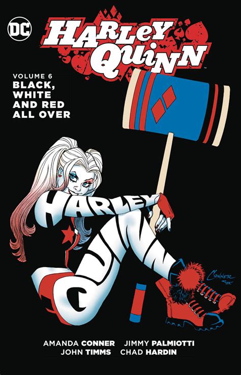 Harley Quinn Vol 06 Black White And Red All Over Sc Westfield Comics