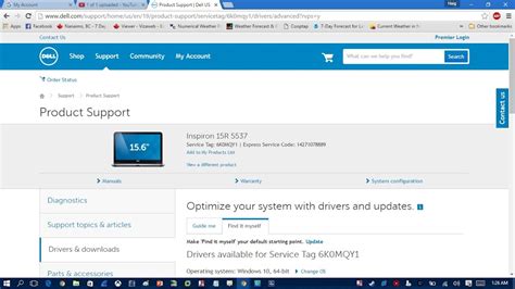 How Download And Update Your Dell Drivers For Free Youtube