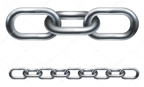 Metal Chain Links — Stock Vector © Krisdog 23940533