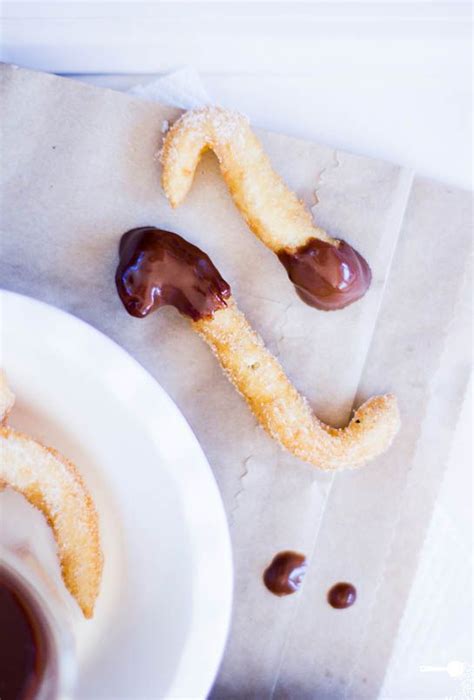 Mini Churros With Chilli Chocolate Gluten Free Choux Pastry For