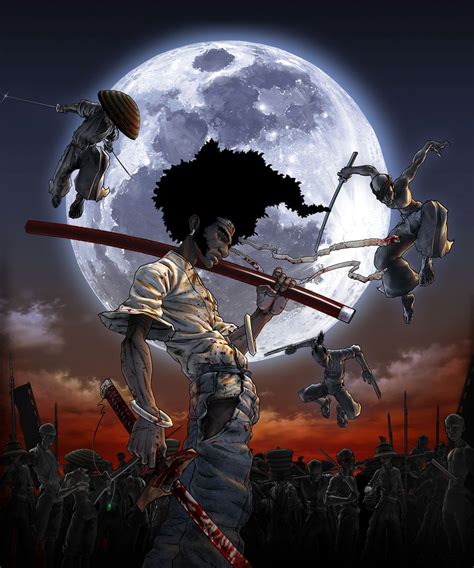 Afro Illustration Pictures And Characters Art Afro Samurai Afro