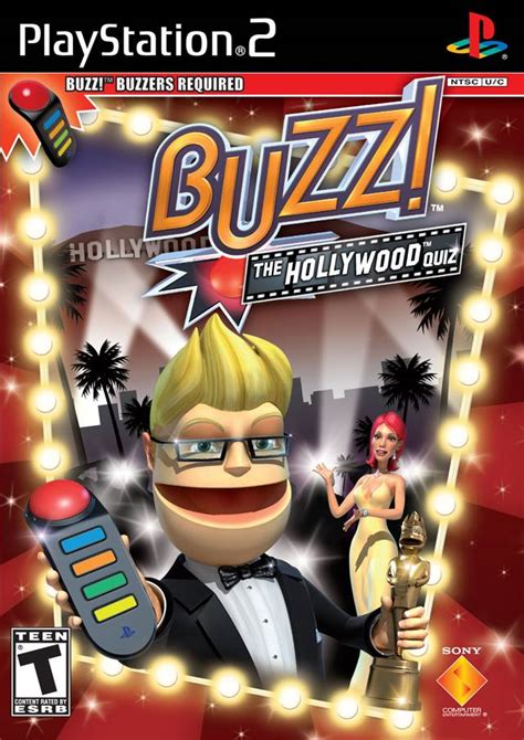 Buzz The Hollywood Quiz Sony Playstation 2 Game