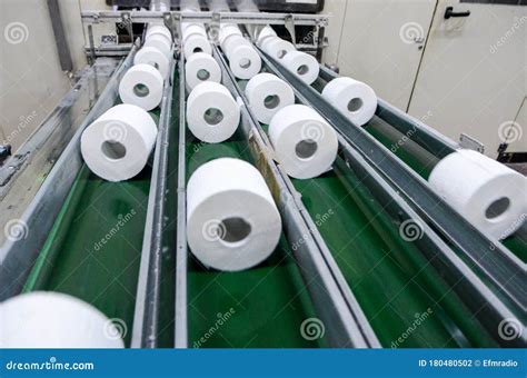 Production Of Toilet Paper In Factory Toilet Paper Rolls Making Machine Tissue And Kitchen