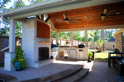 Covered Patio Outdoor Kitchen Ideas The Best Covered Outdoor Kitchen