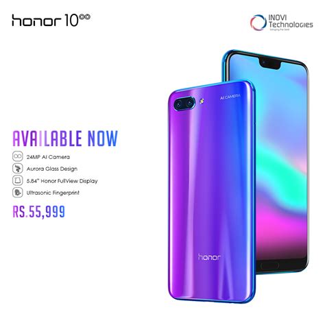 Honor 10 Launched Its Flagship Model With Amazing Features Brand Voice