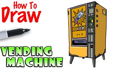Epic games decided to revamp the fortnite one of the challenges/objectives for spray and pray requires players to spray a fountain, a junkyard crane, and a vending machine. How to Draw Vending Machine | Fortnite - YouTube