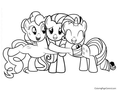 My Little Pony – Friendship is Magic 02 Coloring Page | Coloring Page