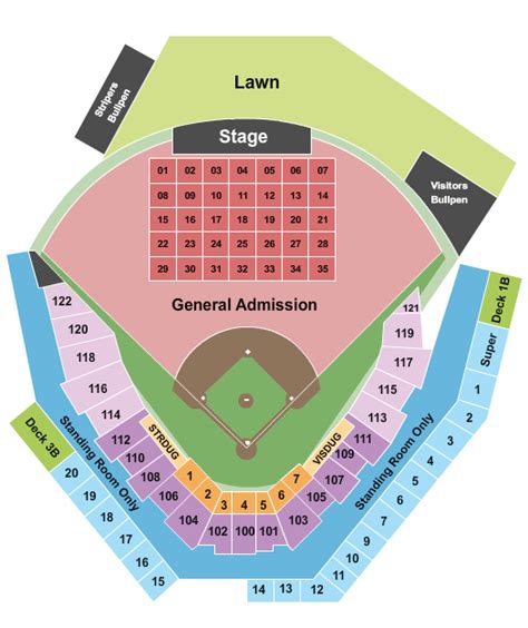 Gwinnett Braves Stadium Seating Chart