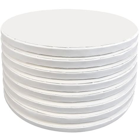 8 Pack 12 Inch Round Cake Boards Cake Drums 12 Thick Cake Board