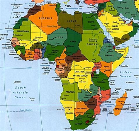 Afrika Haritası Gezisi Nereler Gezilir