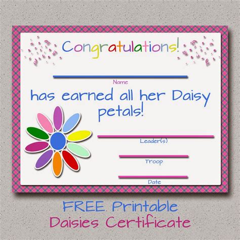 Girl Scout Daisy Petals