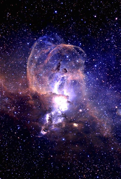 ˚the Statue Of Liberty Nebula Ngc 3576 In The Constellation Carina