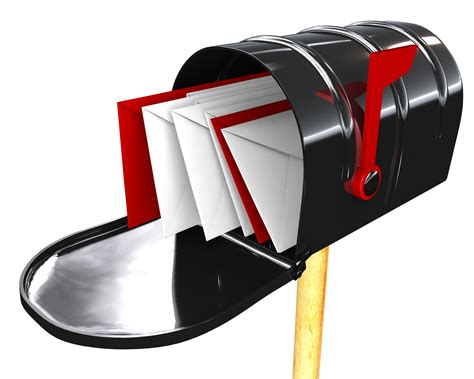 Download 3D Post Box With Letters Stock Photo | PowerPoint Slide ...