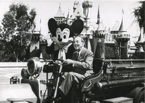 Walt Disney And Mickey Mouse In Disneyland 1950s For Sale At Pamono