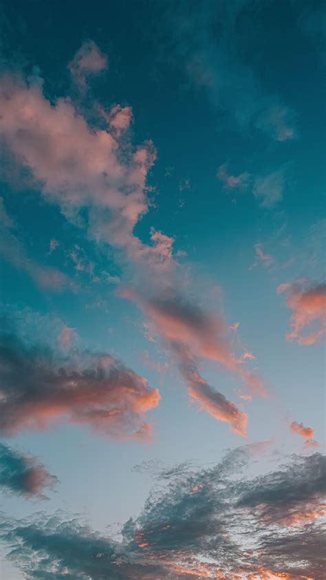 Download Wallpaper 2160x3840 Clouds Sky Dusk Samsung Galaxy S4 S5