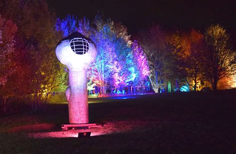 Night Lights At Griffis Sculpture Park 2021
