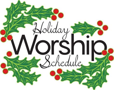 Holiday Worship Schedule2 St Pauls Episcopal Church