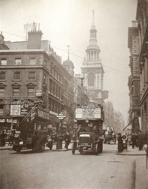 Cheapside London 1909 London Vintage London London History