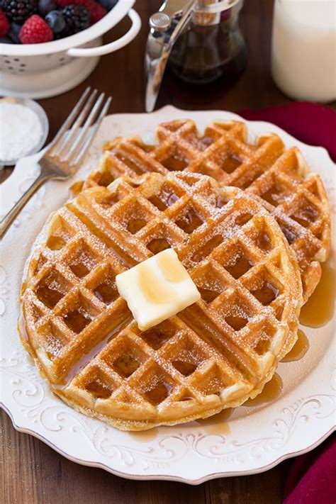 The Best Belgian Waffle Recipe Cooking Classy