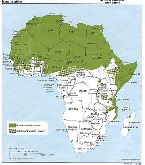 Muslim Vs Christians In Nigeria Islam In Africa Map See Map Details