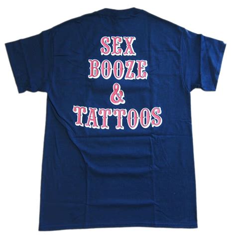 La ガンズ・la Guns Sexbooze And Tattoos ロックtシャツ Laguns Sexdragtrain 通販