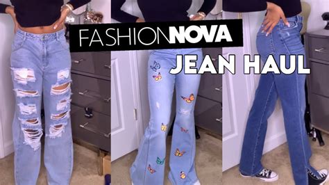 Fashion Nova Jeans Try On Haul Size 7 Youtube