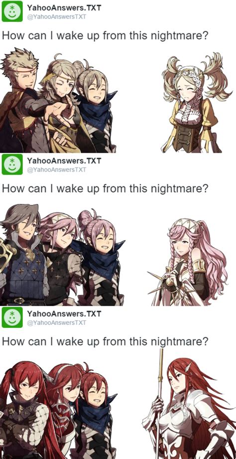 How Can I Wake Up From This Nightmare Fire Emblem Know Your Meme