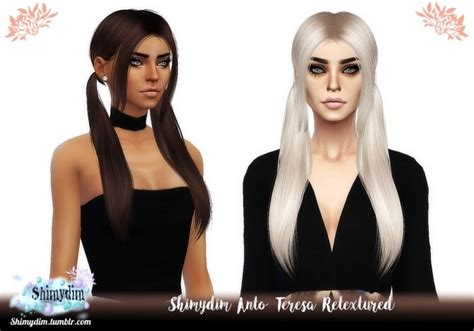 Anto Teresa Hair Retexture Naturals Unnaturals At Shimydim Sims The