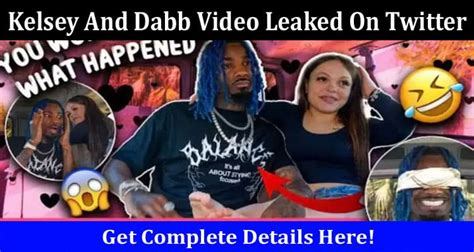 Full Watch Kelsey And Dabb Video Leaked On Twitter Is Fanbus Video