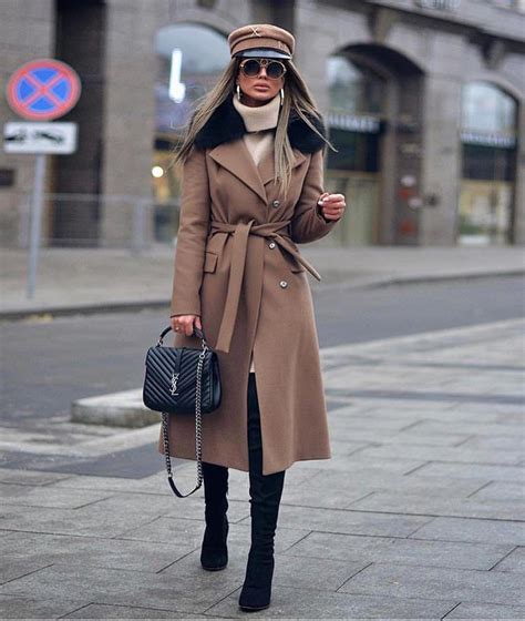 Top Imagen Brown Coat Outfit Ideas Abzlocal Mx
