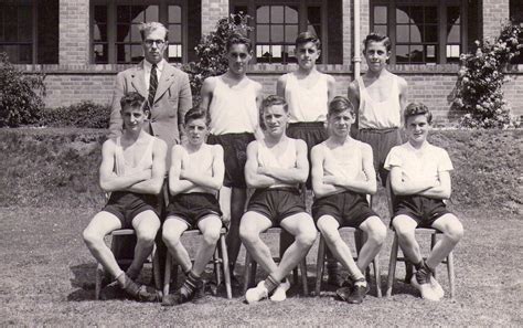 1950s Athletic Group Varndean Boys School My Brighton And Hove