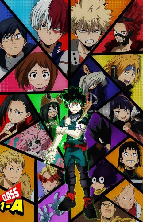 Fondos Bnha Anime Anime Guys Hero Poster