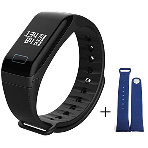 Fitness Tracker With Replacement Band Bluetooth Smart Wristband