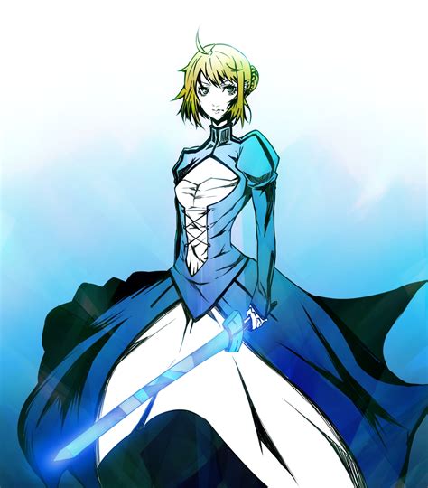 And Another New Saber Render Of Fate Zero Original Pi