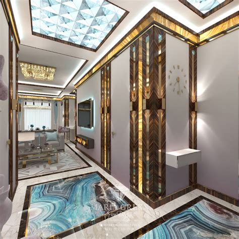 A Luxurious Art Deco Style House In The Cv Azarovo Interior