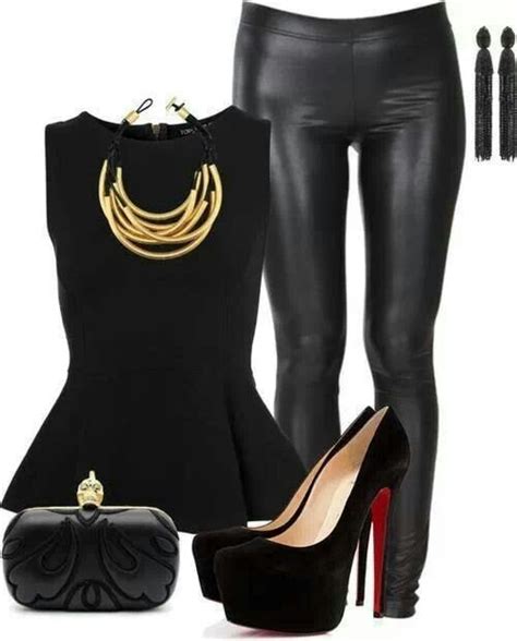 outfit black fashion clubbing outfits fashionista