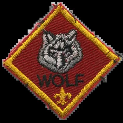 Wolf Rank Emblem Vintage Patch 1980s Cub Scouts 1929 Picclick