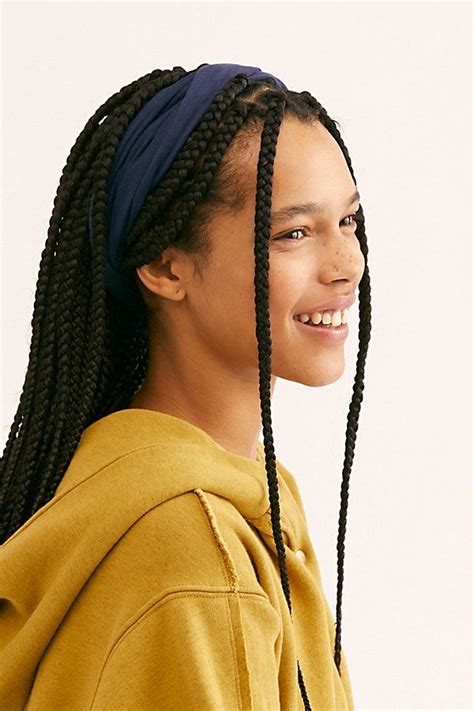 23 Box Braids Hairstyles With Headbands Hairstyle Catalog