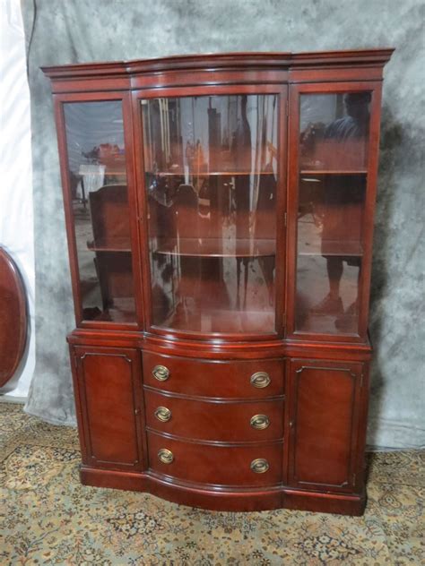 I have desperado by drexel china cabinet what would be the value of it. Amazing antique drexel oversized bowfront china cabinet ...