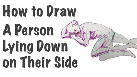 How To Draw A Man Lying Down Laying Down Man Pencil Drawing By