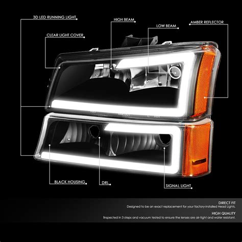 Lumen® Chevy Silverado 2500 Silverado 2500 Hd With Factory Halogen