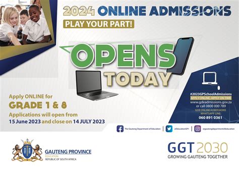 Gauteng Department Of Education On Twitter The 2024 Online Admissions