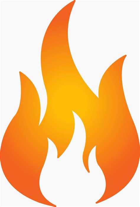 S Mbolo De Fuego Llama Naranja Logotipo Png Klipartz