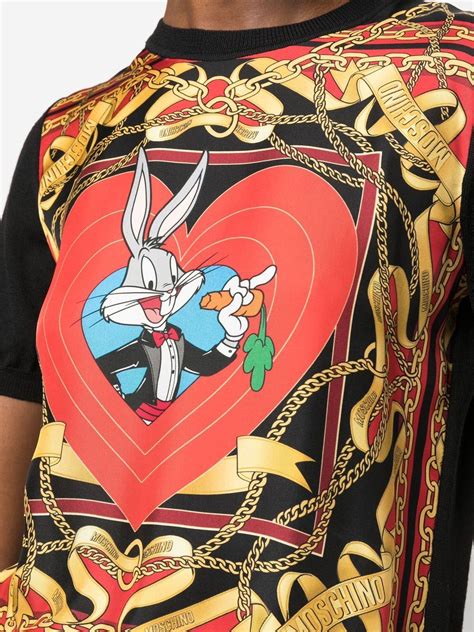 Moschino Bugs Bunny Knitted Top Farfetch