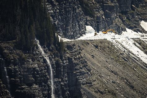 Photos Going To The Sun Road Snow Plowing In Glacier National Park