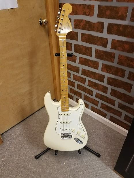 Fender Mij Strat 90s Olympic White Reverb