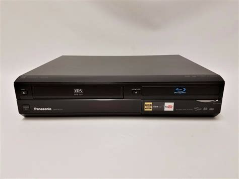 Panasonic Dmp Bd70v Blu Ray Vhs Player Combo 37988983445 Ebay