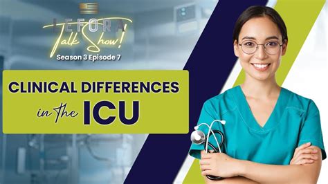 Clinical Differences In The Icu Youtube