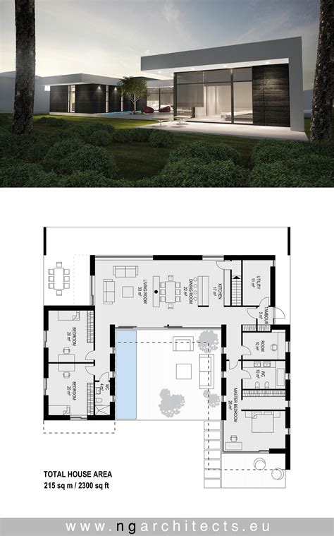 Modern Villa Aj Designed By Ng Architects Ngarchitectseu House